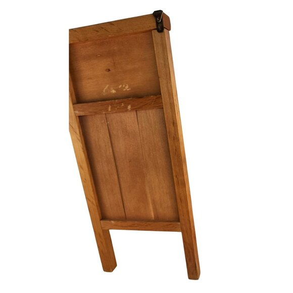 Decorative Retro Wooden Washboard Wall Decor Vintage 80s-90s Kitchen Art Piece - Picture 6 of 7